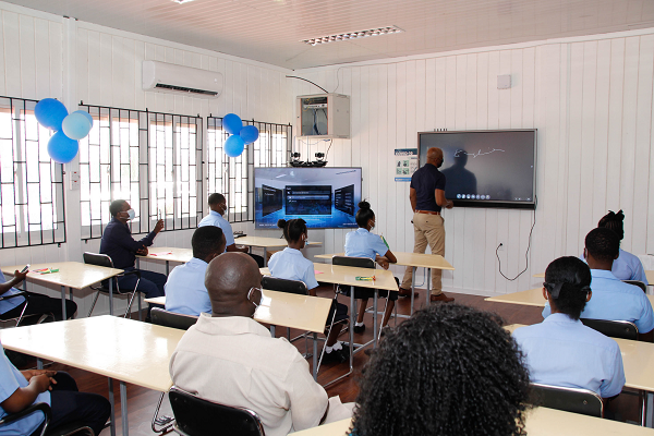 Education Ministry commissions Smart Classrooms at two Secondary Schools