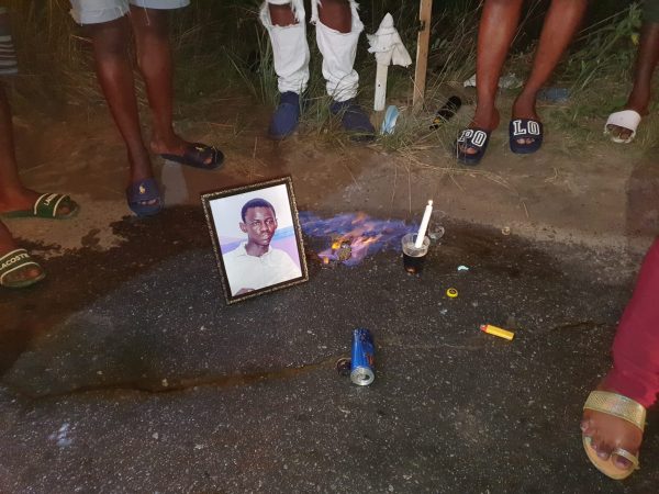 Western Union slip leads police to driver- family holds vigil